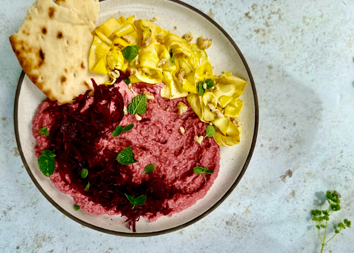 Beet Bliss Bowl with Beet Kraut