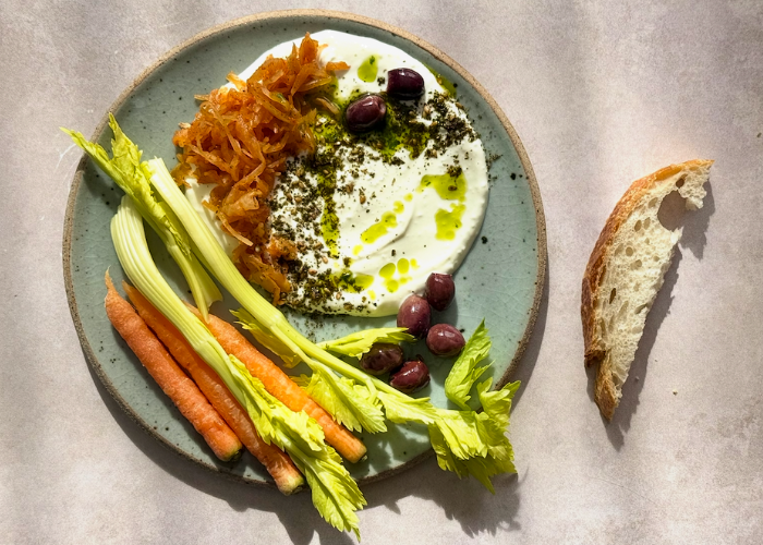  Labneh & Smoke & Spice Kraut Plate 