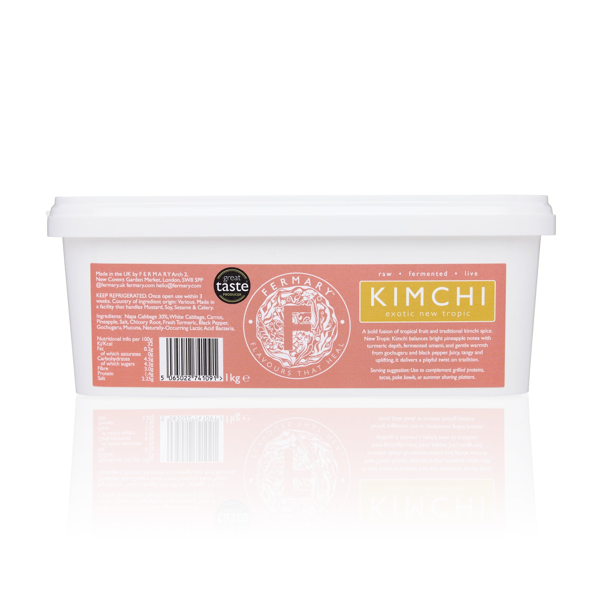 Exotic New Tropic Kimchi 1kg Foodservice Tub
