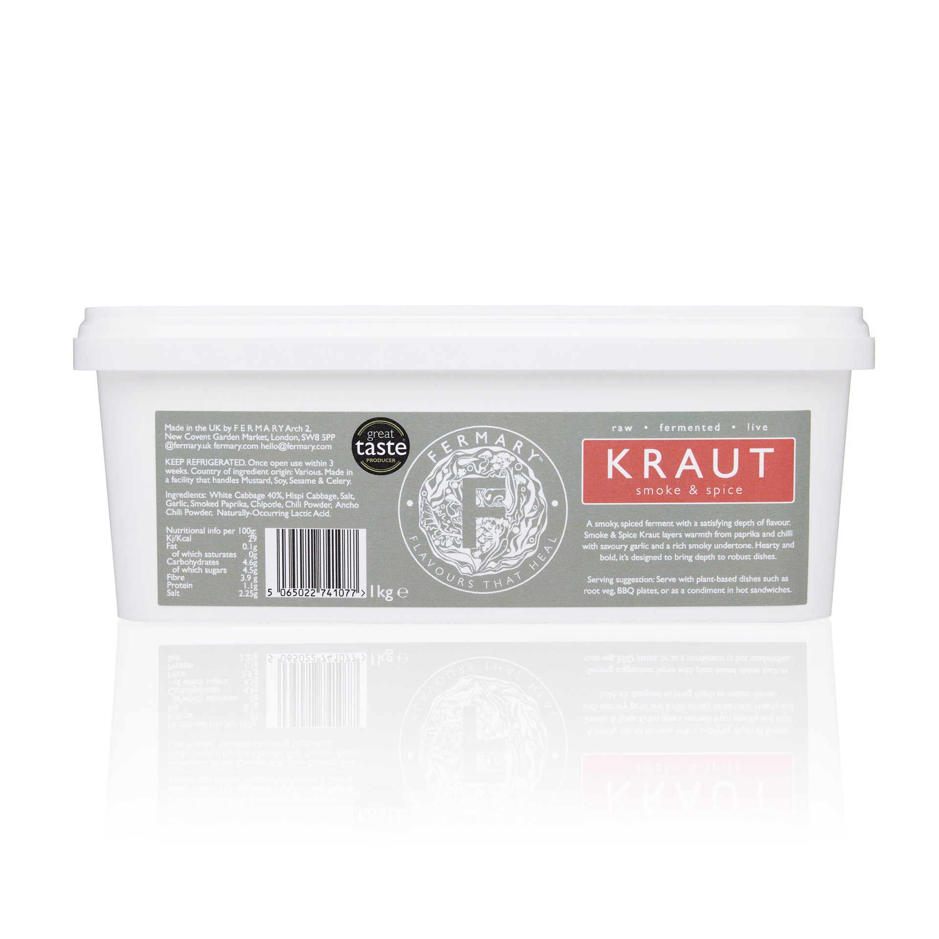 Smoke & Spice Kraut 1kg Foodservice Tub