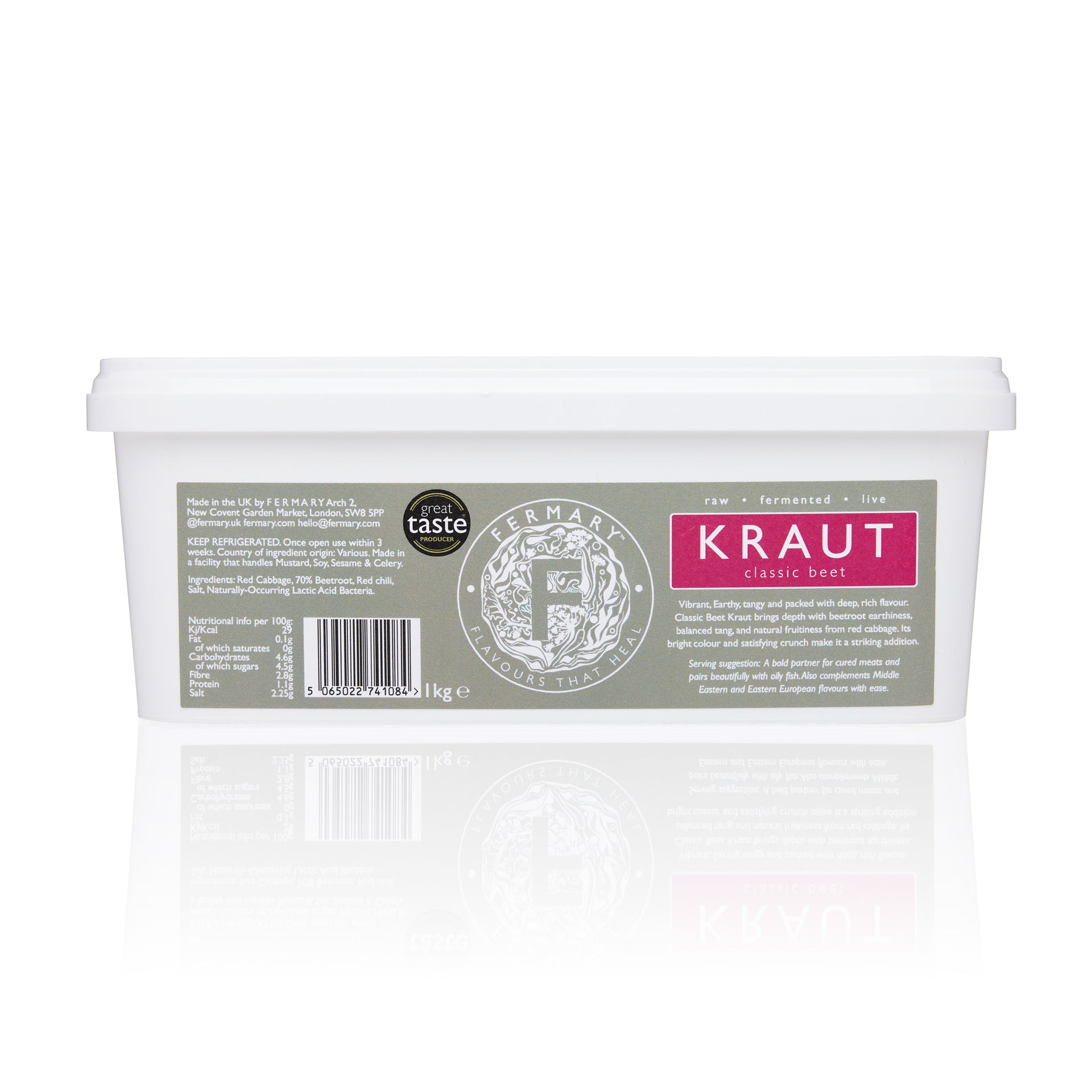 Classic Beet Kraut 1kg Foodservice Tub