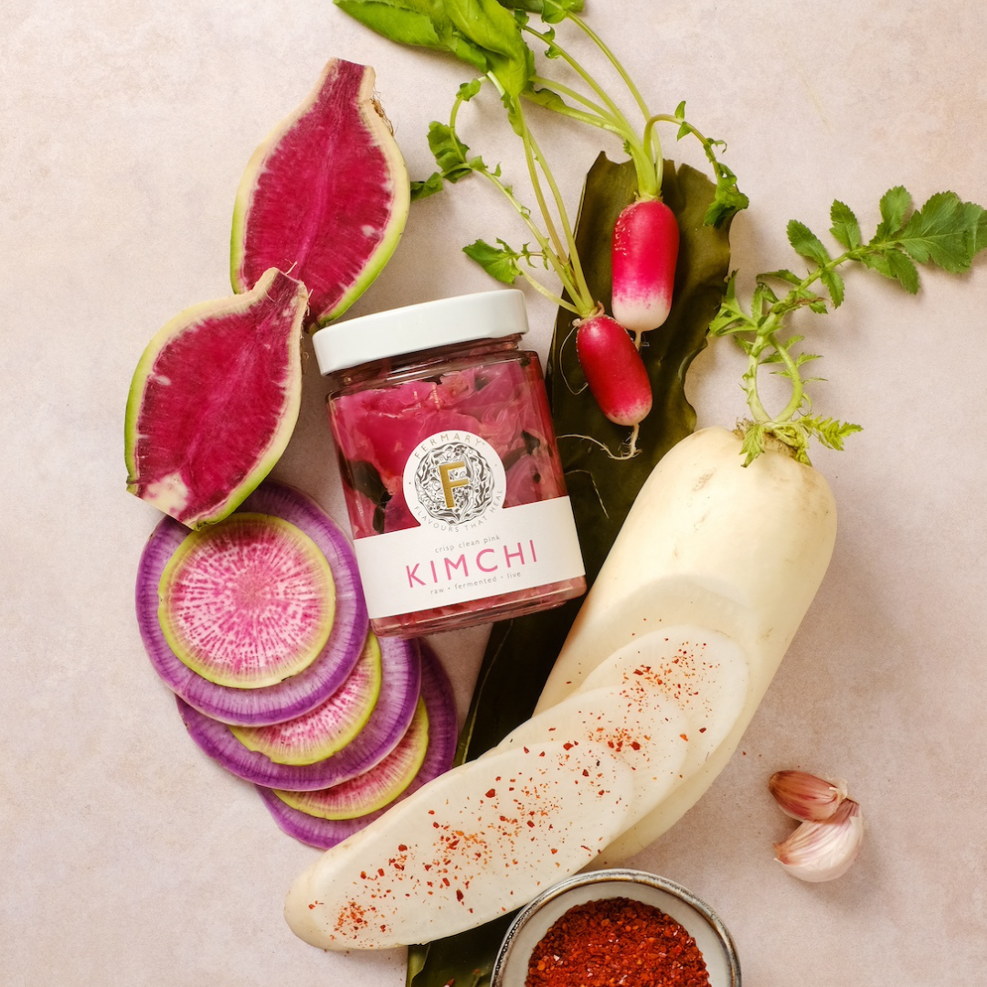 Crisp Clean Pink Kimchi