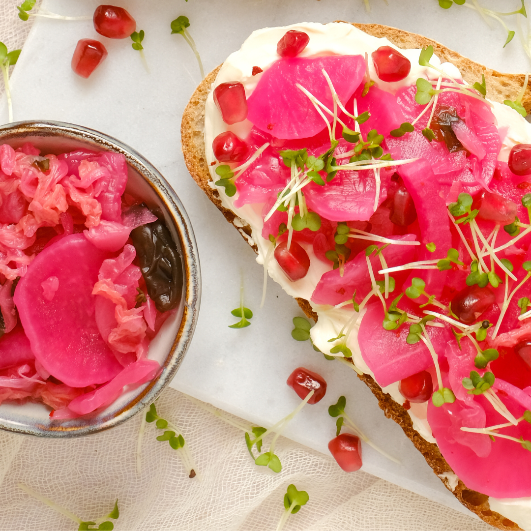 Crisp Clean Pink Kimchi