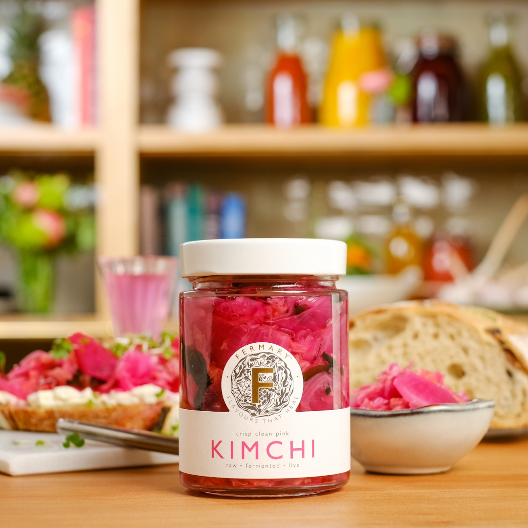 Crisp Clean Pink Kimchi