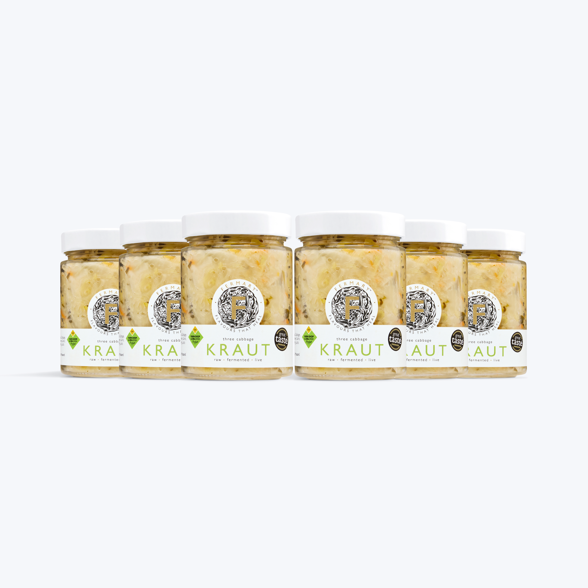 Three Cabbage Kraut
