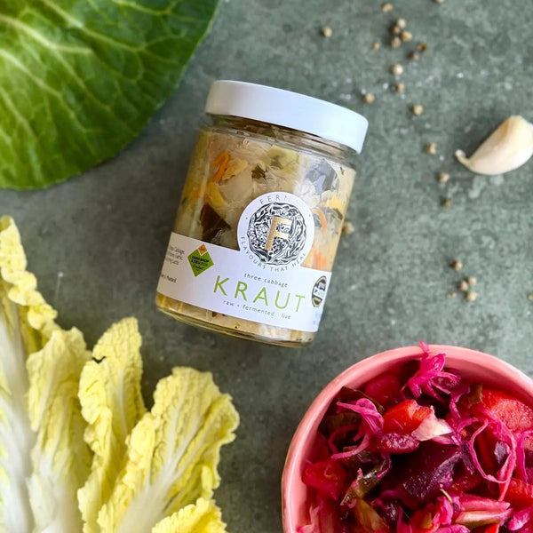 Three Cabbage Kraut fro Fermary
